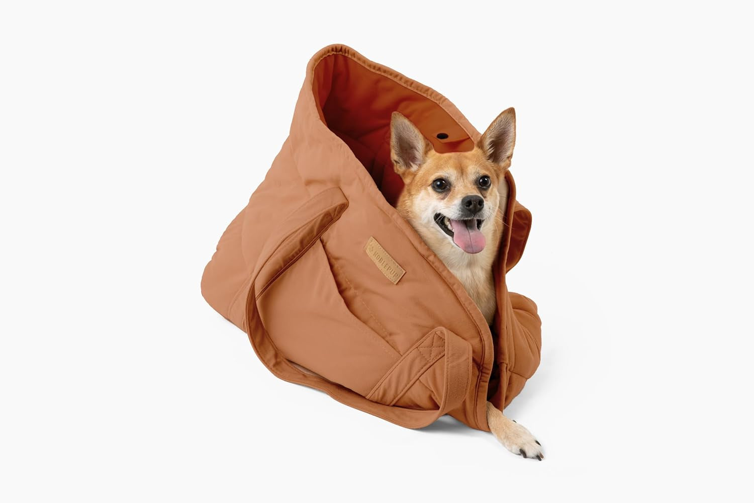 Dog Purse Carrier for Small Dogs, Cozy Plush Pet Carrier Purse, Secure Harness Clip, Lightweight Dog Tote Bag Carrier for Small Dogs and Puppies