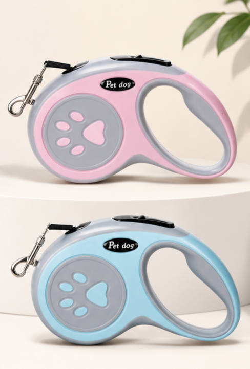 3M 5M Nylon Pet Dog Leash Automatic Retractable Extending Rope Puppy Walking Running Traction Roulette for Small Big Dogs Cats